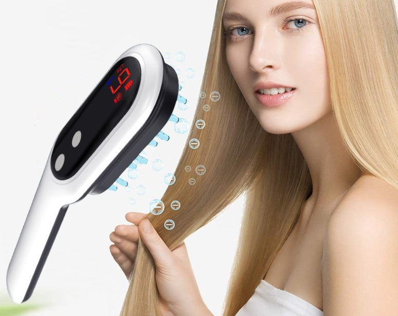 Electric Head Massager Blue Red Light