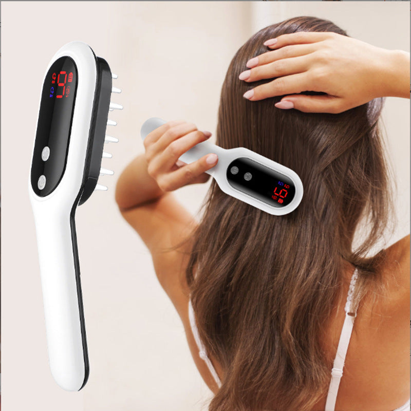 Electric Head Massager Blue Red Light