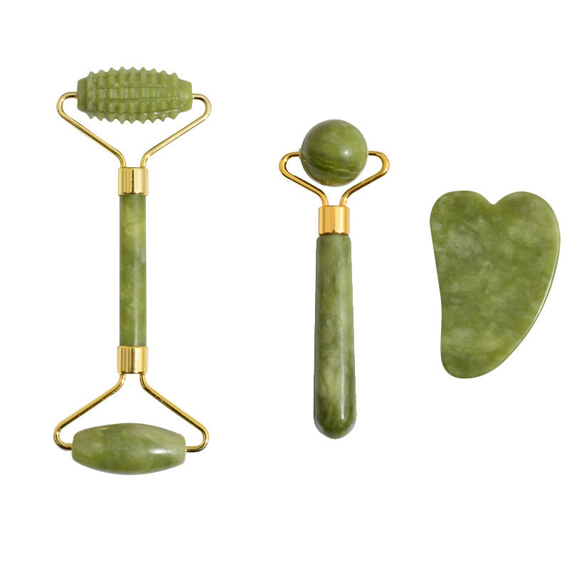 Glowgem - Jade Facial Roller Set