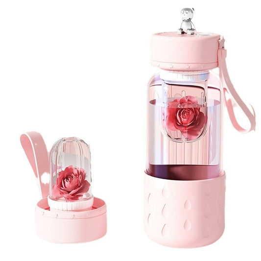 Tea Water Separation Glass Water Cup